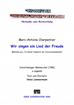 Wir singen ein Lied der Freude (3st.Männerchor) 111