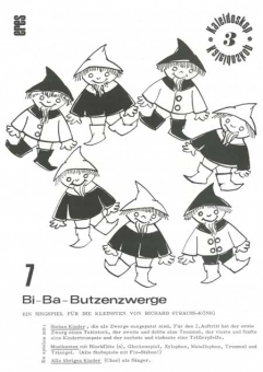 Sieben Bi-Ba-Butzenzwerge (Spielpartitur) 