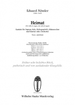 Heimat (Männerchor)