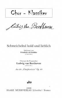 Schmeichelnd hold und lieblich (Frauenchor) 