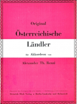 Österreichische Ländler (Akkordeon) 