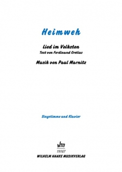 Heimweh (Gesang und Klavier) 