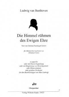 Die Himmel rühmen... (Männerchor)