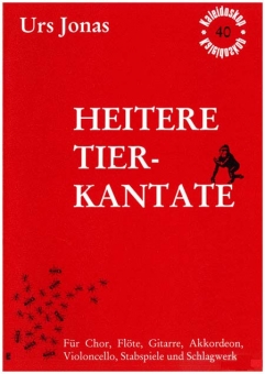 Heitere Tierkantate  (Partitur) 