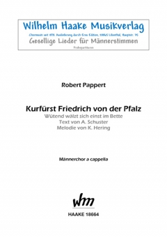 Kurfürst Friedrich von der Pfalz (Männerchor) 