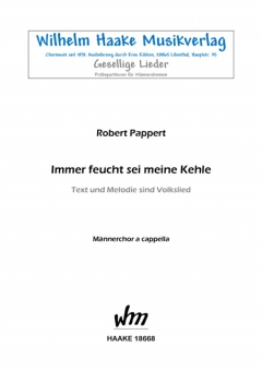 Immer feucht (Männerchor) 