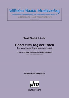 Gebet zum Tag der Toten (Männerchor) 111