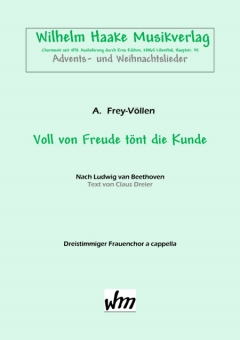 Voll von Freude tönt die Kunde (Frauenchor 3st)