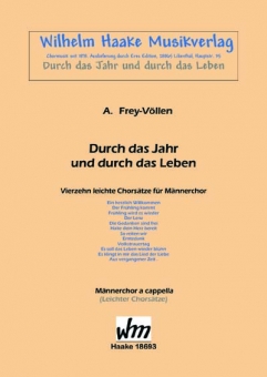 Durch das Jahr und durch das Leben (Männerchor)