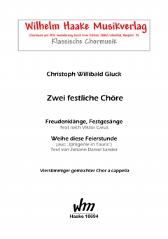 Zwei festliche Chöre (gemischter Chor)