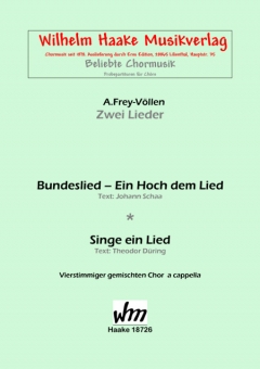 Singe ein Lied (gemischter Chor)