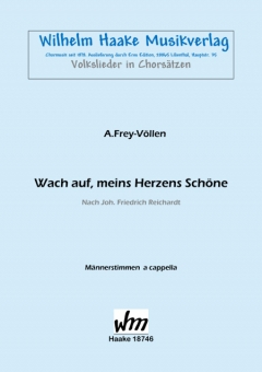 Wach auf, meins Herzens Schöne (Männerchor) 