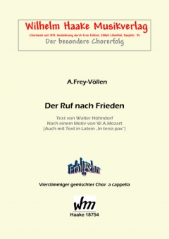 Der Ruf nach Frieden (Instrumentalstimmen-Set) 