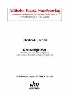 Der lustige Mai (gemischter Chor 3st) 