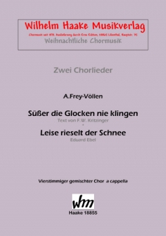 Süßer die Glocken nie klingen (gemischter Chor) 