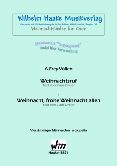 Weihnachtsruf (Männerchor) 111