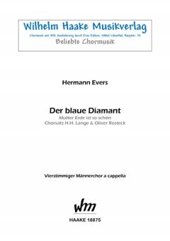 Der blaue Diamant (Männerchor) 