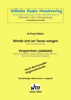 Vesperchor (Jubilate) (Männerchor) 