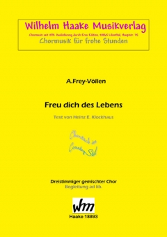 Freu dich des Lebens (gemischter Chor 3st)