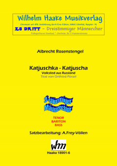 Katjuschka (Männerchor 3st)