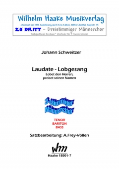 Laudate (Männerchor 3st)