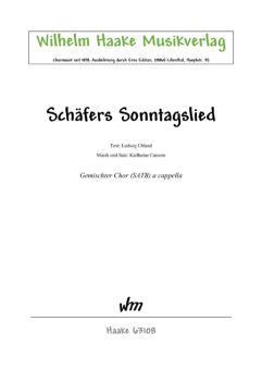Schäfers Sonntagslied (gemischter Chor)