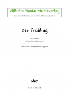 Der Frühling (gemischter Chor) 