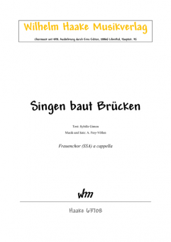 Singen baut Brücken (Frauenchor) 