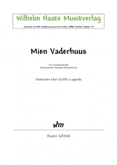 Mien Vaderhuus (gemischter Chor) 