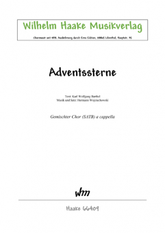 Adventssterne (gemischter Chor) 