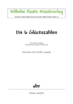 Die 6 Glückszahlen (gemischter Chor)