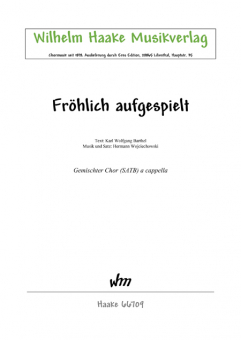 Fröhlich aufgespielt (gemischter Chor)