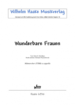 Wunderbare Frauen (Männerchor)