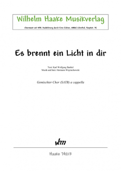 Es brennt ein Licht in dir (gemischter Chor) 