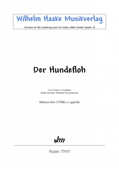 Der Hundefloh (Männerchor) 