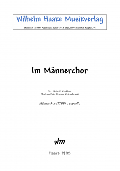 Im Männerchor (Männerchor) 