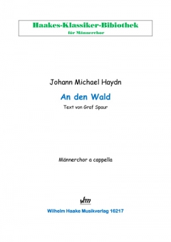 An den Wald (Männerchor) 