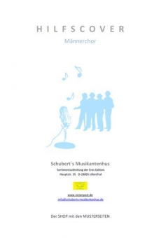 Hoch drob´n auf dem Berge (Männerchor / Klavierpartitur)