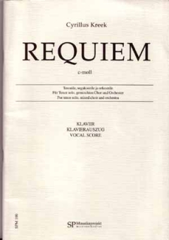 Requiem c-moll Klavierauszug 